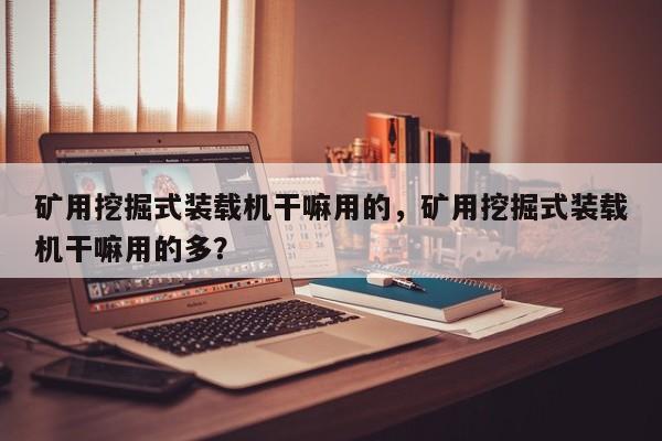 礦用挖掘式裝載機(jī)干嘛用的，礦用挖掘式裝載機(jī)干嘛用的多？