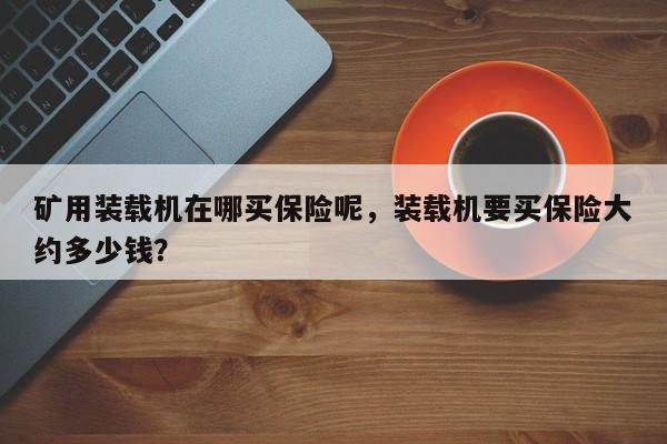 礦用裝載機在哪買保險呢，裝載機要買保險大約多少錢？