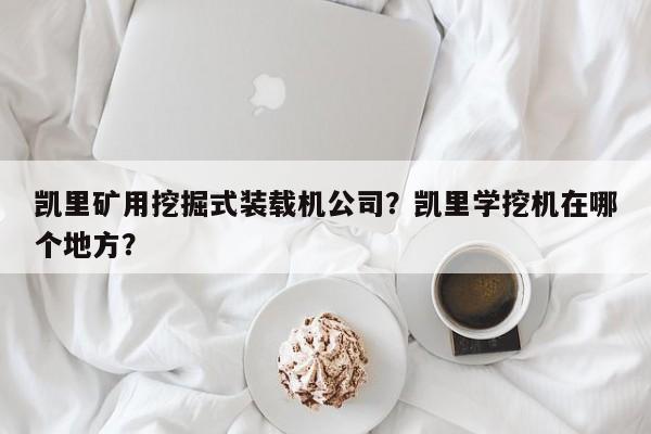 凱里礦用挖掘式裝載機公司？凱里學挖機在哪個地方？